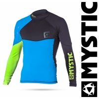 Гидромайка Mystic Crossfire Rash Vest L/S Blue