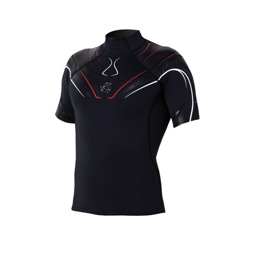 Гидромайка Mystic Crossfire Lycra Vest S/S (кайтсерфинг/виндсерфинг/вейкбординг/серфинг)
