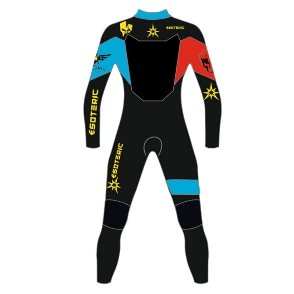 Гидрокостюм Esoteric Warrior 5/3  Blue/Red