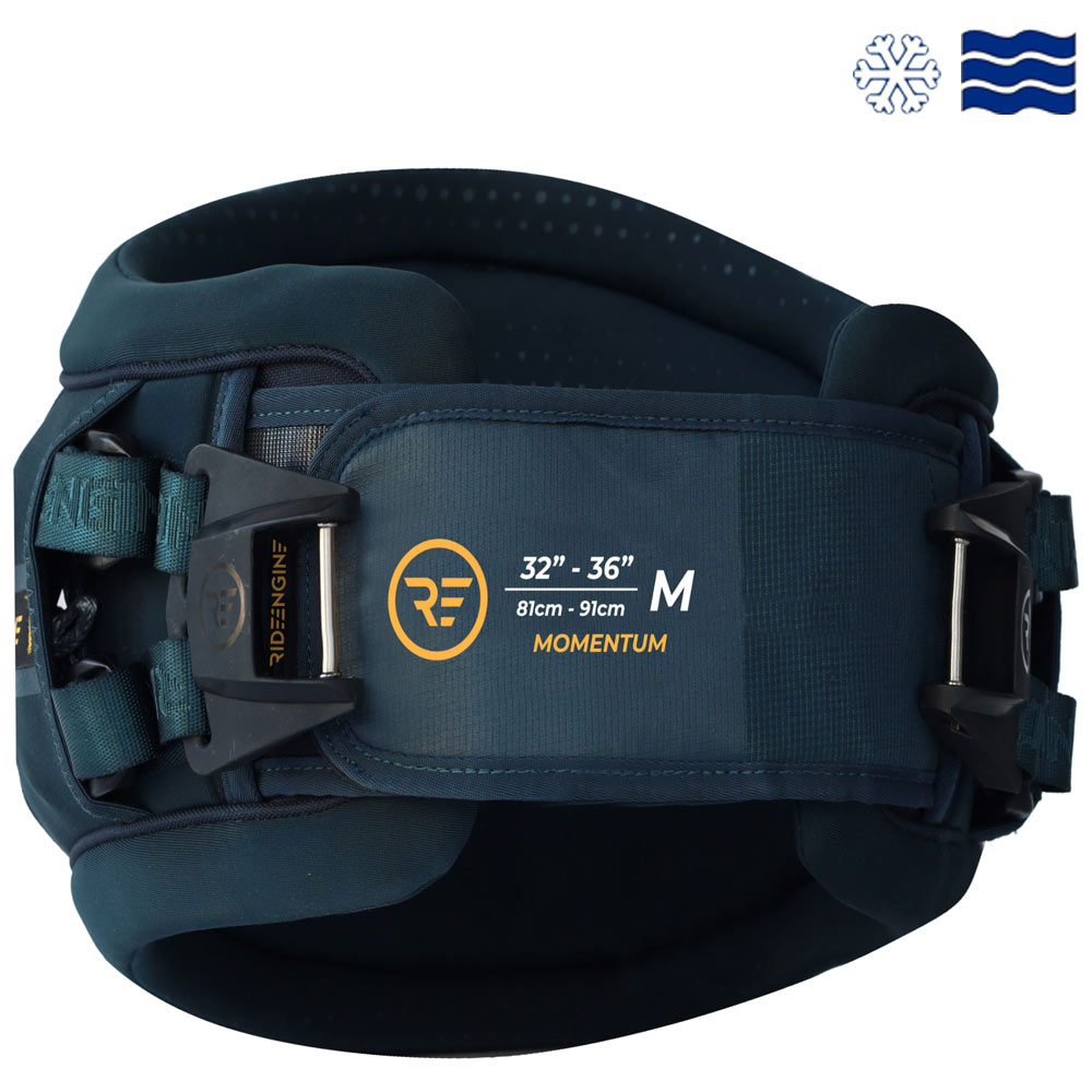 Трапеция для кайта RideEngine 2022 Momentum V2 Midnight Harness
