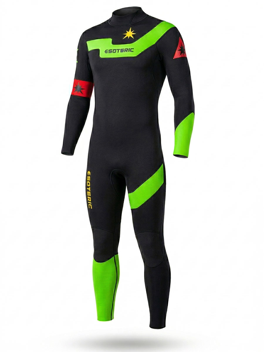 Гидрокостюм Esoteric Avatar II 3/2  Green/Red