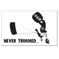 Стикер Kite NT Black 160*100 мм