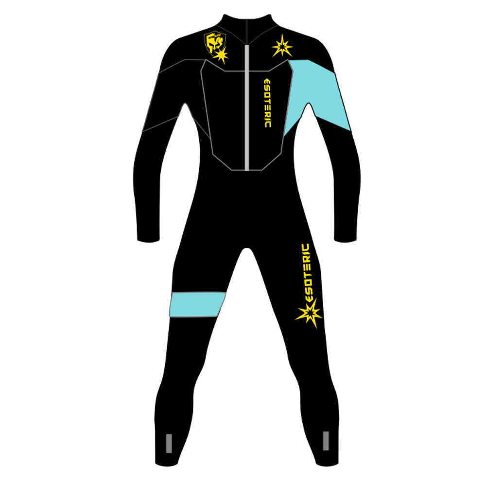 Гидрокостюм Esoteric Warrior 5/3  Black/Mint