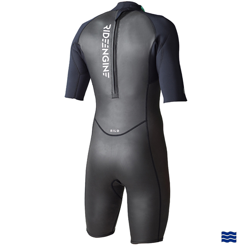 Гидрокостюм RideEngine Silo 2/2 short sleeve back zip shorty