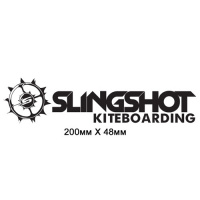 Стикер SS KB Black 200*48 мм