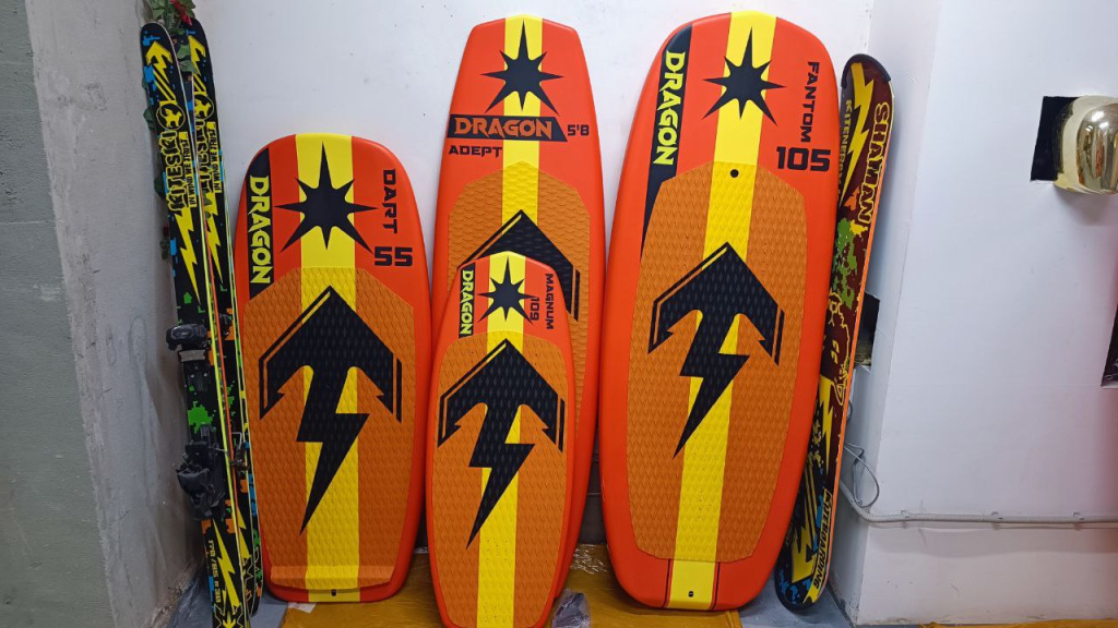 Поступление фойлбордов и серфбордов Esoteric серии Dragon