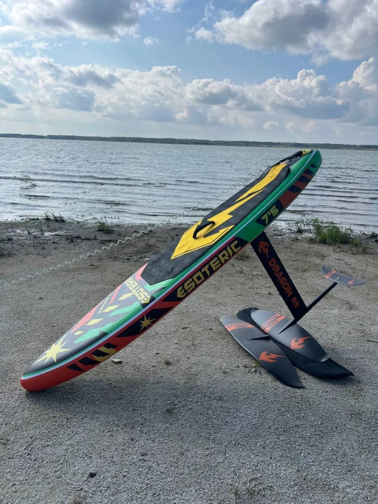 Тест-драйв от Артура из Екатеринбурга: Даунвинд-доска Esoteric Harpoon и крыло 1280 в деле