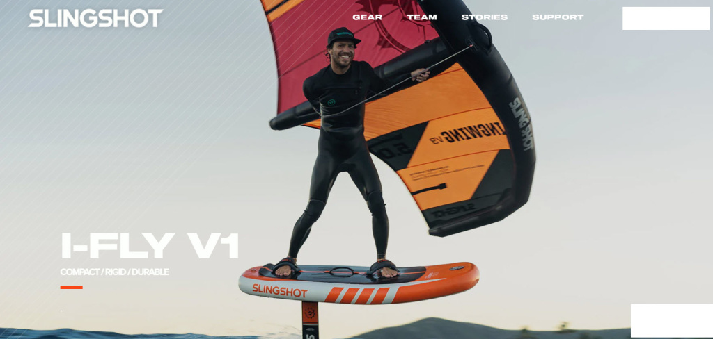 Надувной и очень компактный фоилборд который