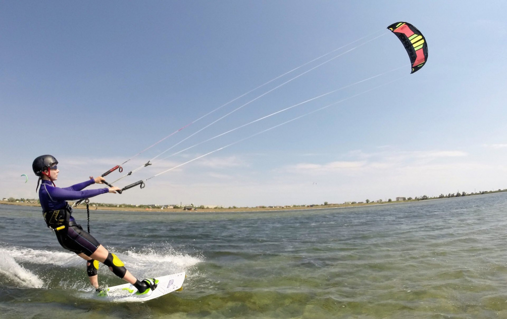 Каменское Сиваш Крым Кайсёрфинг в Крыму