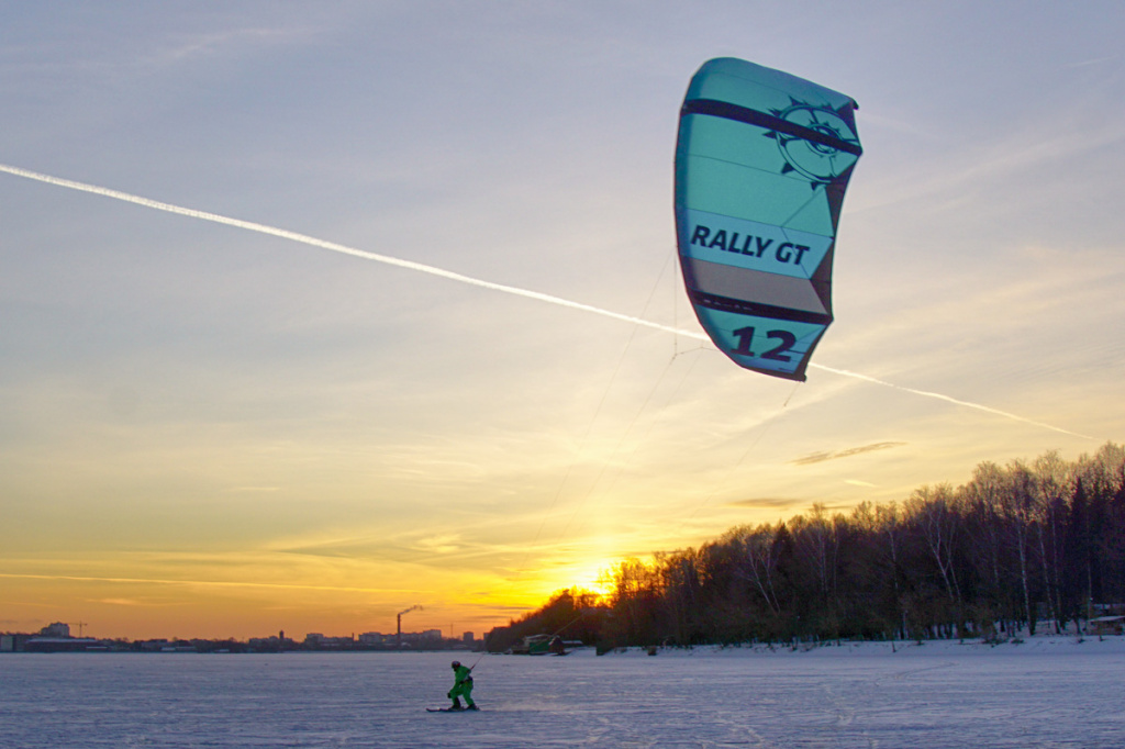 Как выбрать лыжи для сноукайтинга