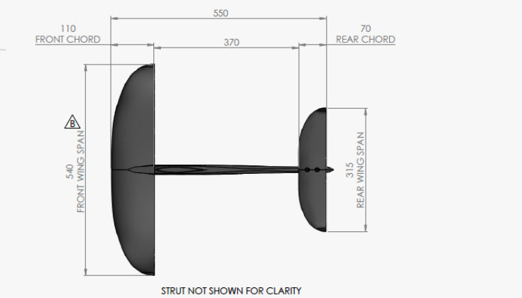 Гидрофоил хорда