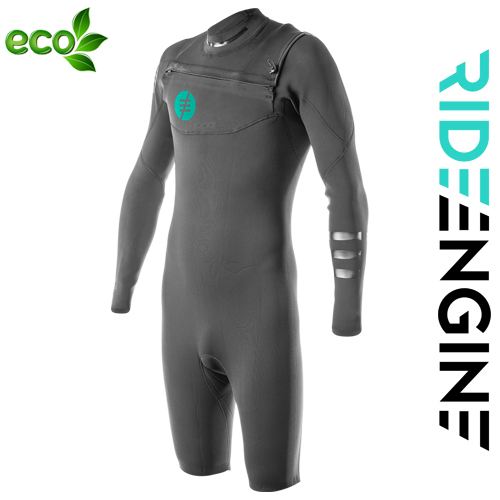 Гидрокостюм RideEngine Apoc shorty long sleeve front zip 2/2
