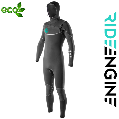 Гидрокостюм RideEngine Apoc 5/4 hooded full suit front zip 