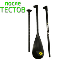 Весло Shaman Luxury Paddle V3 с двумя зажимами - после тестов