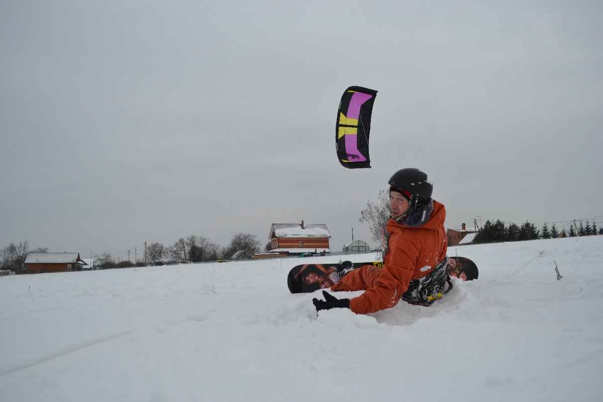 Тесты кайтсноуборда Shaman