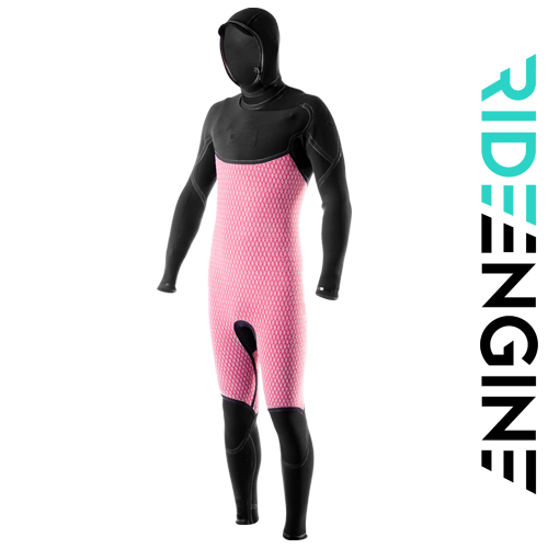 Гидрокостюм RideEngine Apoc 5/4 hooded full suit front zip 