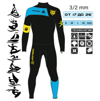 Гидрокостюм Esoteric MadCat 3/2 Fullsuit