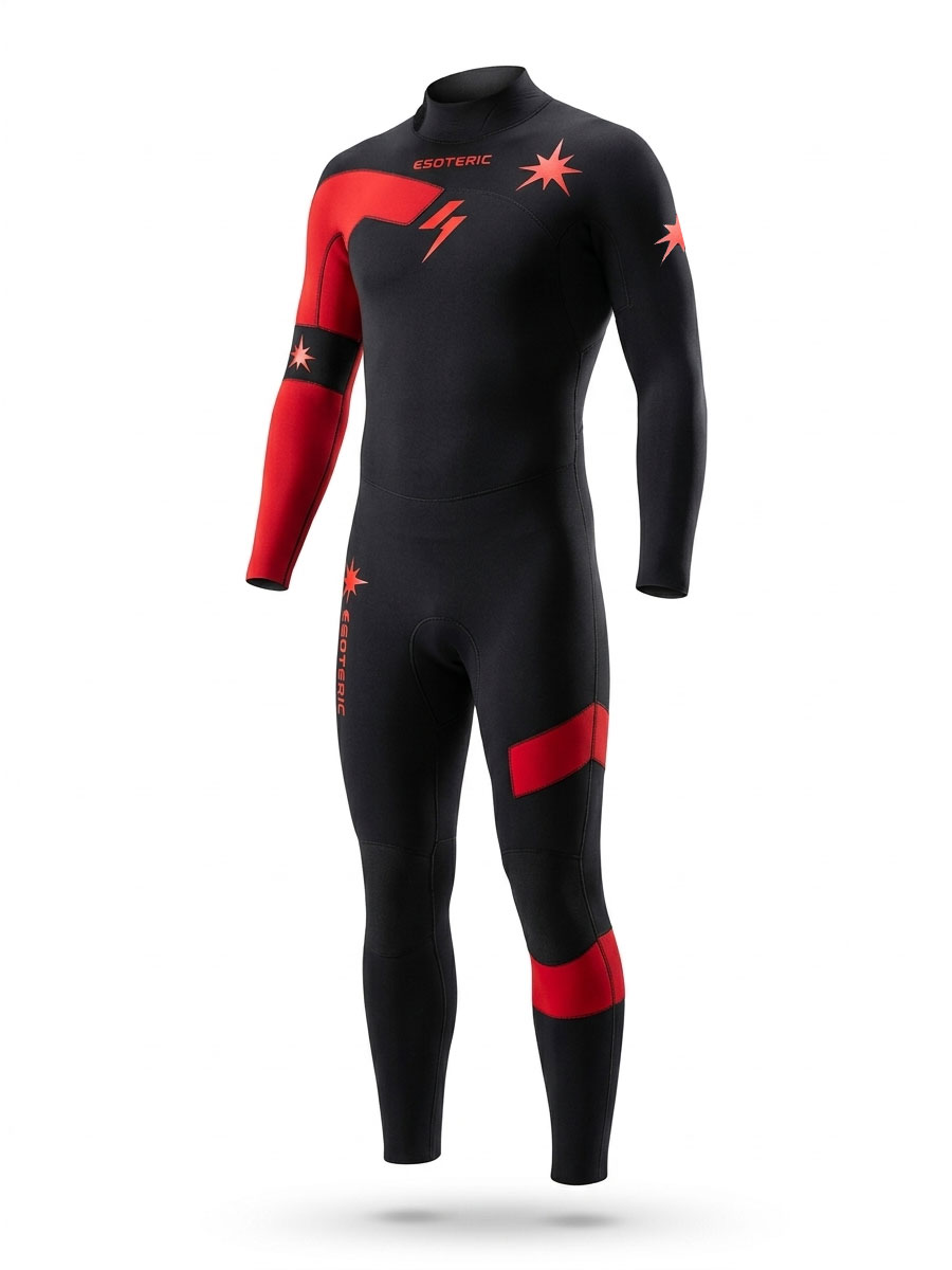 Гидрокостюм Esoteric Energy 5/4  Black/Red