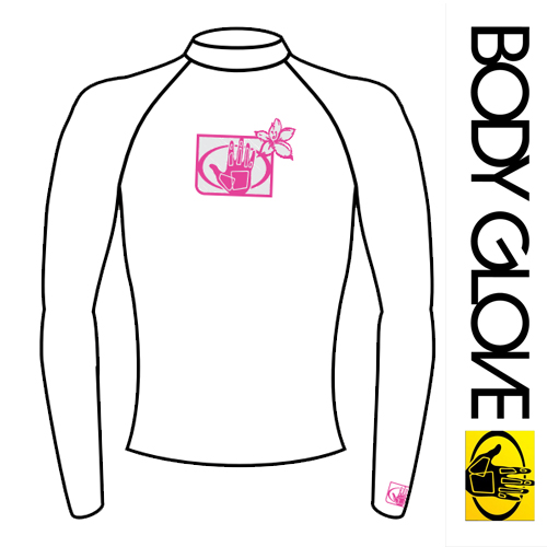 Гидромайка Body Glove Basic L/A Fitted Rashguard