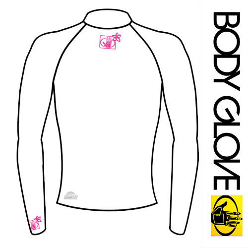 Гидромайка Body Glove Basic L/A Fitted Rashguard