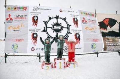 Открытые соревнования по сноукайтингу в г. Ижевск 