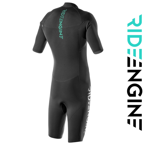 Гидрокостюм RideEngine Apoc shorty short sleeve front zip 2/2