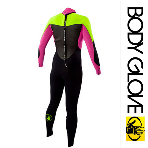 Гидрокостюм Body Glove 2015 (Женский) Eos Bk/Zip 4/3 Green
