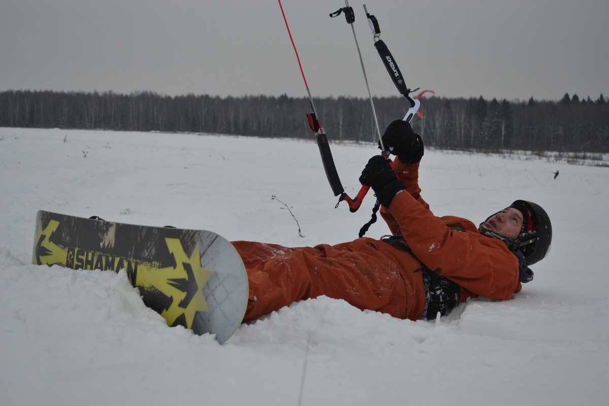 Тесты кайтсноуборда Shaman