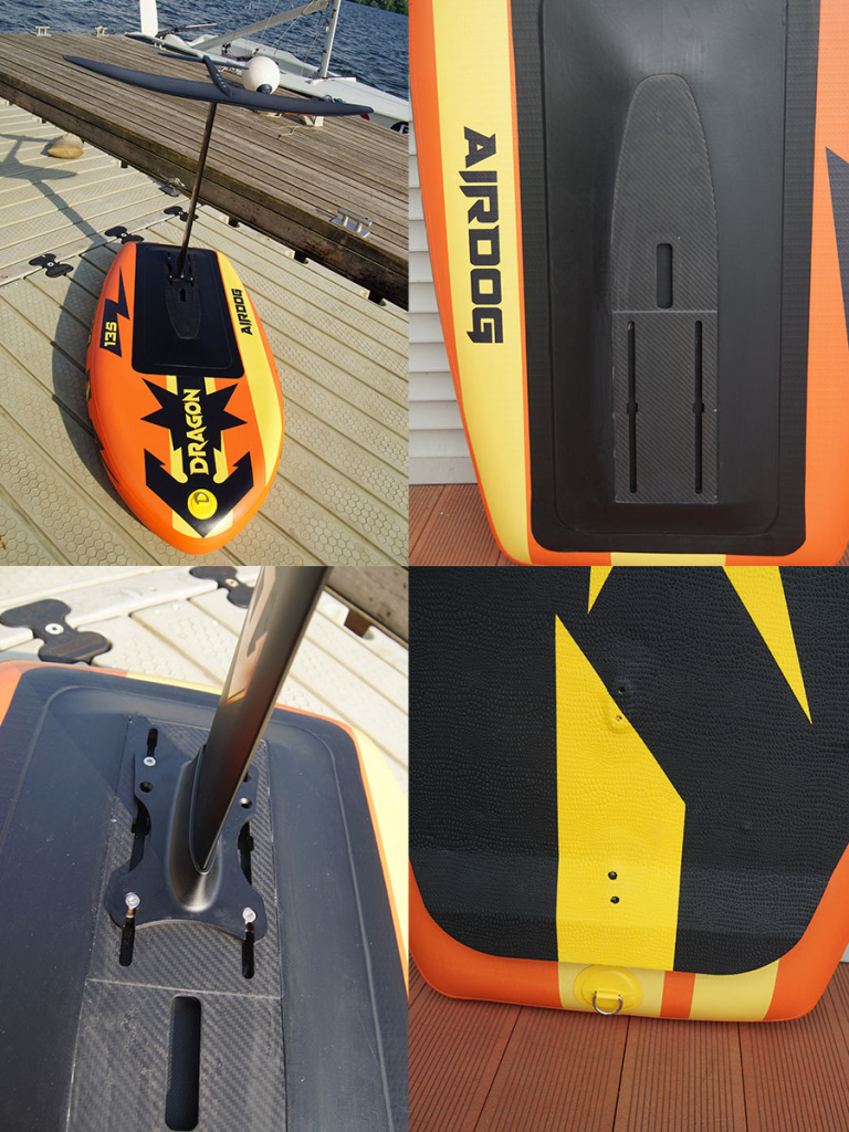 Главная особенность фоилборда Dragon AirDog 135