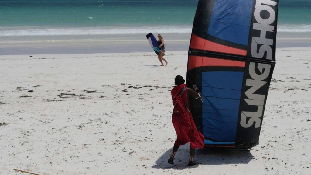 Кайтсерфинг в Кении