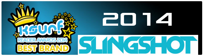 Ksurf reader awards 2014 Best Brand Slingshot Award