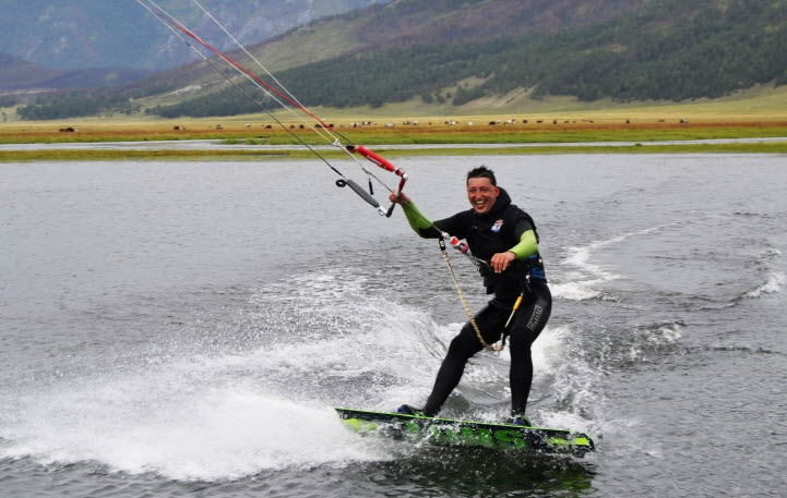 Тесты Слингшот на Байкале 