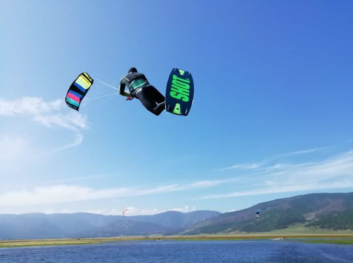 Тесты Слингшот на Байкале 