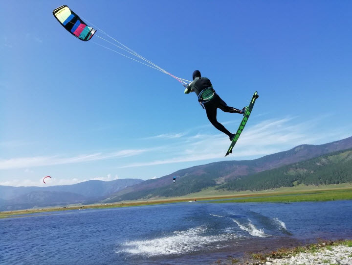 Тесты Слингшот на Байкале 