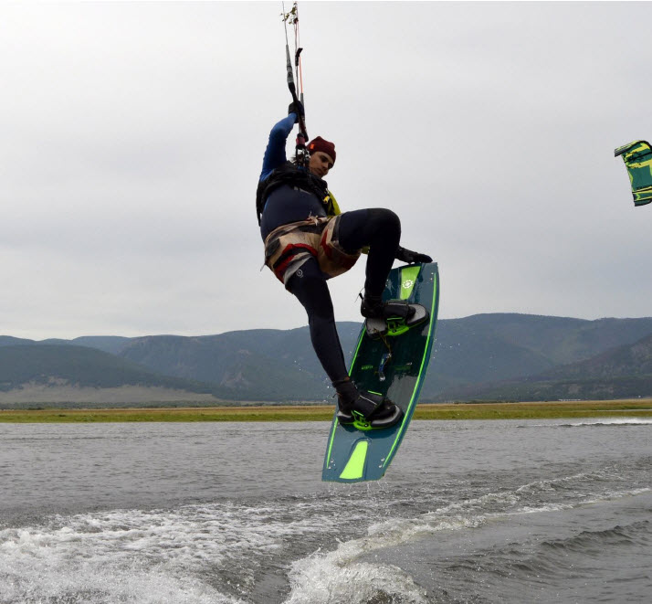 Тесты Слингшот на Байкале 