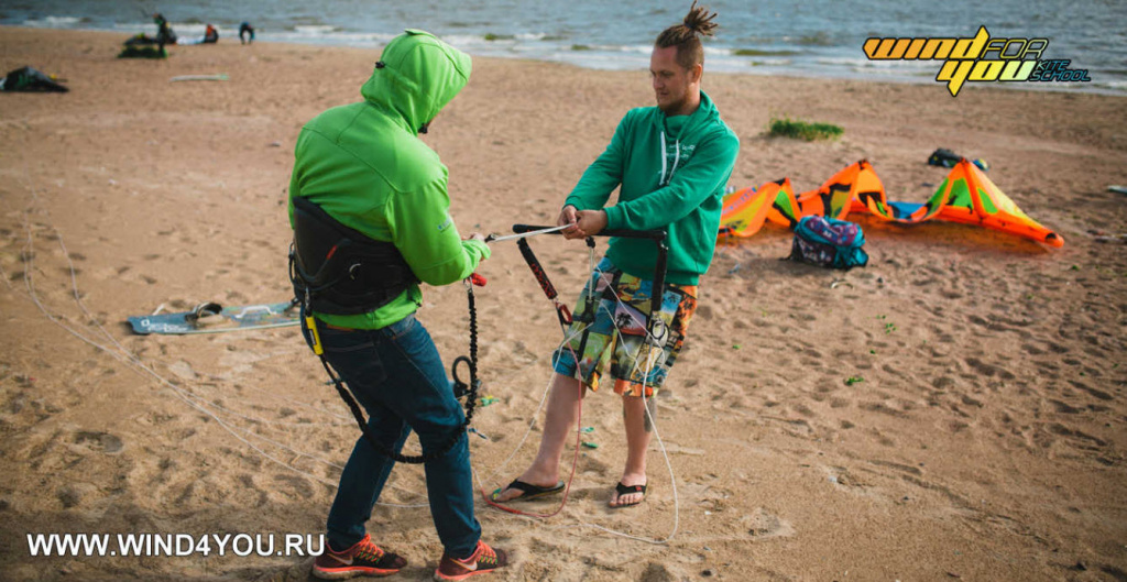 Кайт школа Wind for you в Санкт- Петербурге