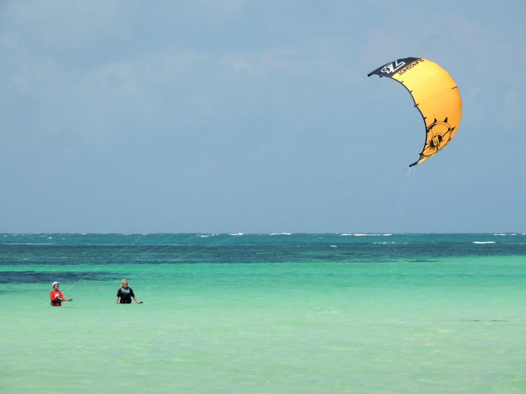 Кайтсерфинг в Кении