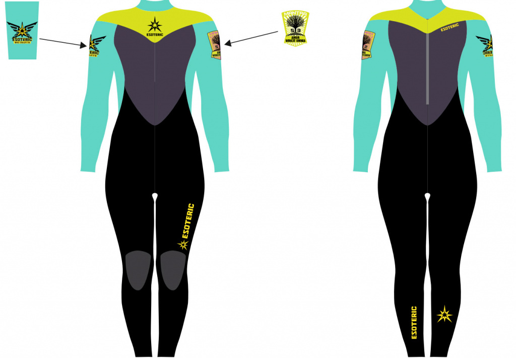Гидрокостюм Esoteric Mantra 5/3 Fullsuit Women Гидрокостюм Esoteric Mantra 5/3 Fullsuit Women