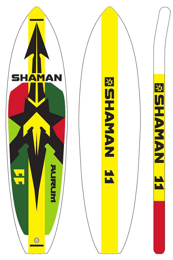SUP борд Shaman 2020 Aurum SL 2L - после тестов