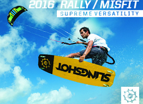 Кайт Rally и кайтборд Misfit Кайт Rally и кайтборд Misfit