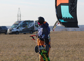 Межсезонье не повод для грусти! Кайт+маунтинборд