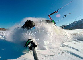 Кайтовая Камчатка в Январе