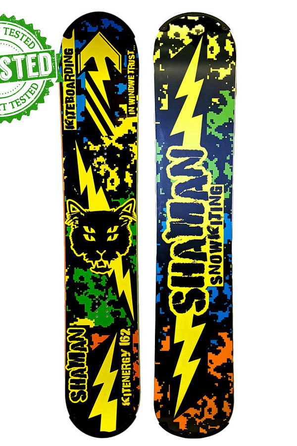 Кайтсноуборд Shaman 2023 Energy ExB - после тестов