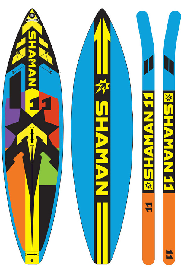 SUP борд Shaman AirCat MSL вес 10,8кг- после тестов