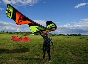 Тест кайта Energy 15m от Esoteric от основоположника российского кайтсёрфинга Владимира Бобылева