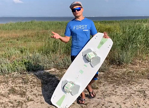 Обзор кайтборда Slingshot Misfit 2019 от наших партнеров кайтшколы Kiteworld